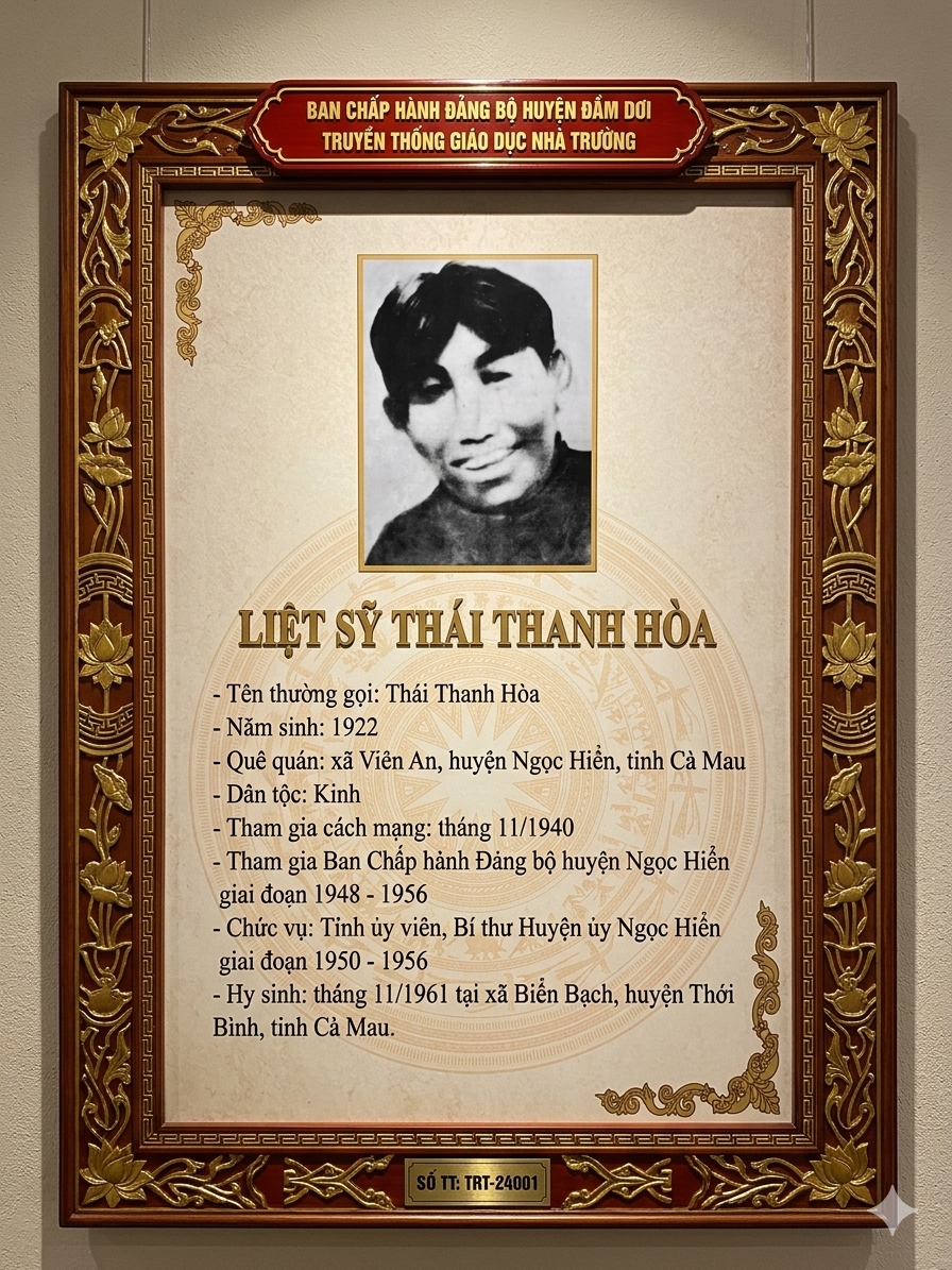 GIAO DUC TRUYEN THONG NHA TRUONG LIET SY THAI THANH HOA